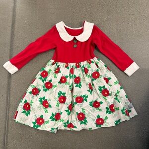 Eleanor Rose Festive Dress Size 5-6